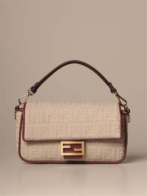 fendi white purses